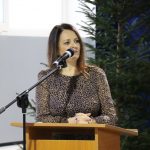Przemawia Aldona Iniarska Dyrektor Specjalnego Ośrodka Szkolno-Wychowawczego w Pułtusku