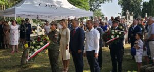 Uroczystość w Zambskach Kościelnych z okazji 84. rocznicy obrony linii Narwi pod Pułtuskiem