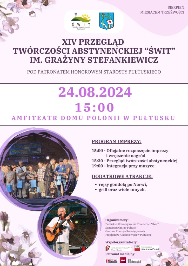 XIV Przegląd Twórczości Abstynenckiej „ŚWIT” im. Grażyny Stefankiewicz