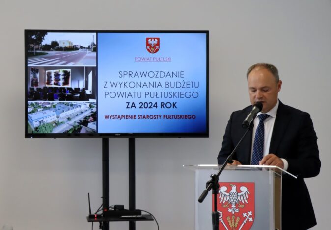 Wotum zaufania i absolutorium za 2024 rok dla Zarządu Powiatu w Pułtusku