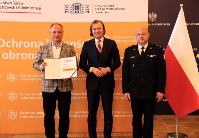 530 000,00 zł dla Powiatu Pułtuskiego na zadanie w ramach Programu Ochrony Ludności i Obrony Cywilnej