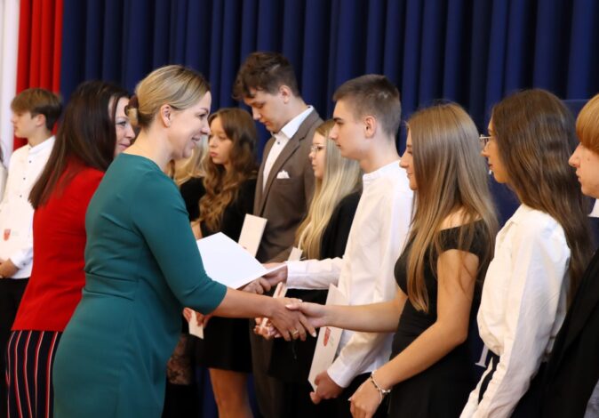 Wręczenie stypendiów Starosty Pultuskiego