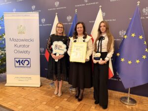 Liceum Ogólnokształcące im. Piotra Skargi wyróżnione przez Mazowiecką Kurator Oświaty