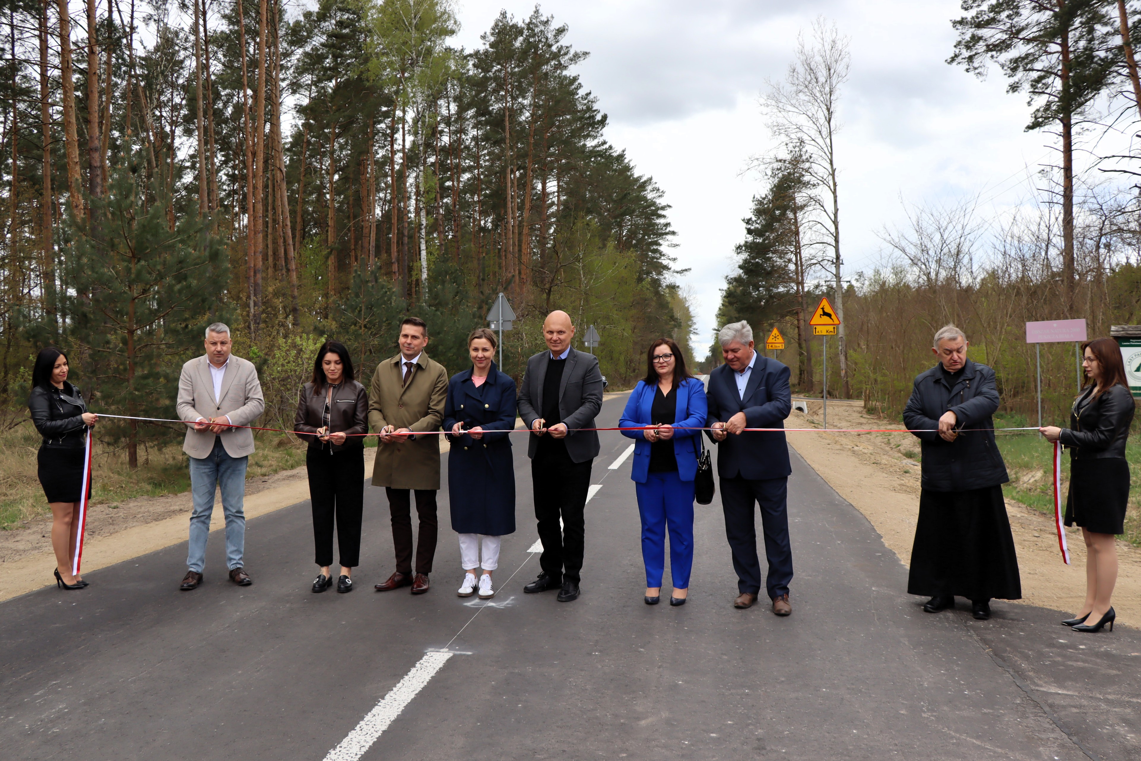 Oddanie do użytku drogi powiatowej Pułtusk-Psary