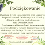 Spotkanie Powiatowego Rzecznika Konsumentów z młodzieżą