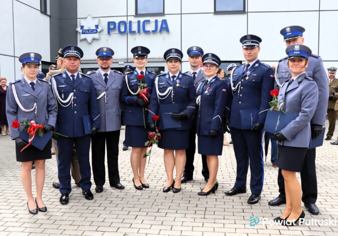 Pułtuskie obchody Święta Policji w 107. rocznicę powstania Policji Państwowej