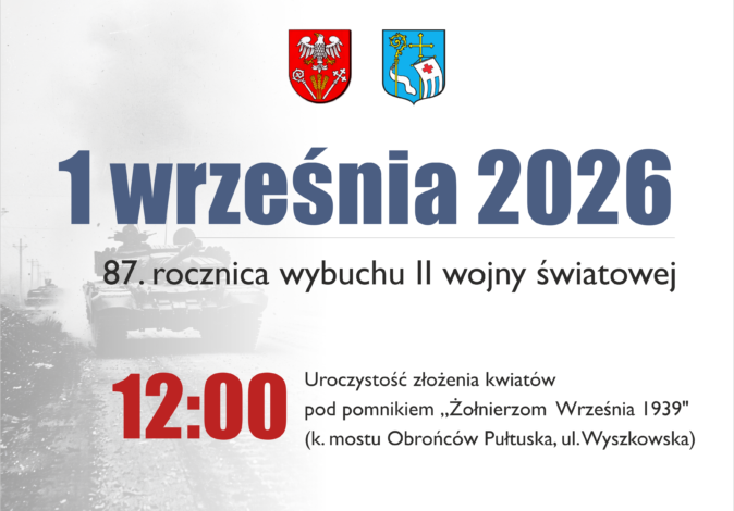 87. rocznica wybuchu II wojny światowej
